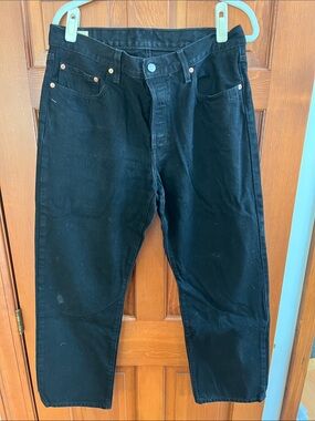 Levi 501 Black Jeans